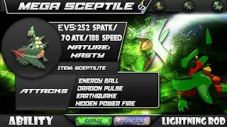 Pokemon Omega Ruby & Alpha Sapphire Team Strategy Guide: Mega Sceptile