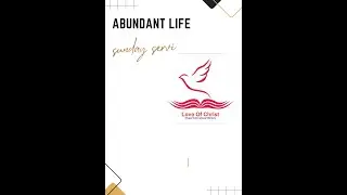 ABUNDANT LIFE SUNDAY SERVICE LIVE @ GATE OF MERCY IKD TOWN HALL 11/01/2025