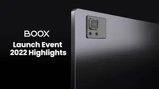 Основные моменты презентации продукта BOOX 2022
