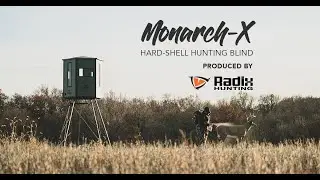 Introducing the Monarch X Hunting Blind System // Radix Hunting