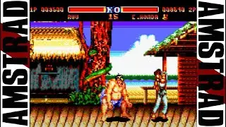 STREET FIGHTER II (Playable Tech Demo) Amstrad CPC