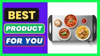 VEVOR Electric Warming Tray Buffet Food Warming w/ Temp Control Stainless Steel