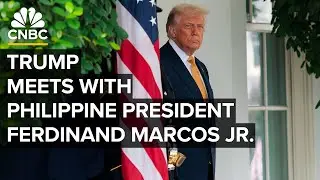 President Trump meets with Philippine President Ferdinand Marcos Jr. at the White House &mdash; 7/22/25