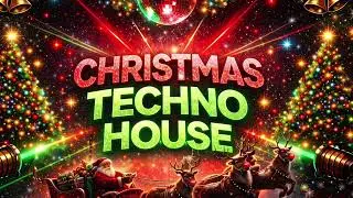 Christmas Techno House 🎄🔥 | Festive EDM Party Mix with Santa Vibes