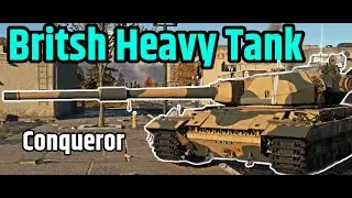 War Thunder Conqueror mk2 Gameplay
