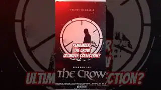 The Crow Ultimate Collection #thecrow #brandonlee #movies #physicalmedia