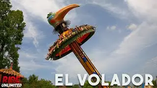 El Volador Off-ride Bellewaerde 4k POV
