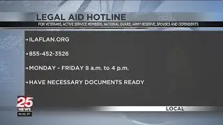 Illinois hotline connects vets, active service members to legal help