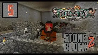 Stoneblock 2 Ep 5: EMC and Cows | Modded Minecraft 1.12 Multiplayer Survival Let's Play HD