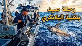 رحلة صيد لاستهداف السمك بتقنية البلانكري فرجة ممتعة