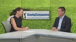 Betsy Kling previews Kaulig Companies Championship at Firestone Country Club with Matt Kaulig