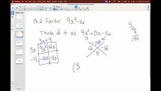 Factoring Day 2 - Special Cases