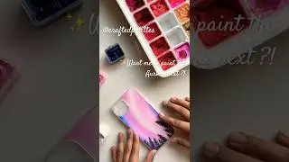 Bringing the Northern Lights to life on a phone case! 🌌✨