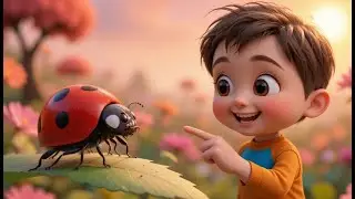 Itsy Bitsy Ladybug | Popular Nursery Rhyme | Educational Kids Songs