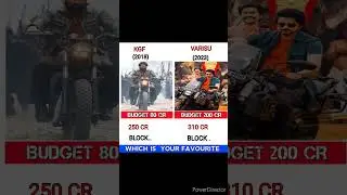 kgf vs varisu movie Box office collections camparison #kgf #varisu #yash #vijaythalapathy #shorts