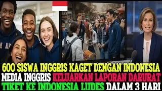 600 MAHASISWA CAMBRIDGE KE INDONESIA! BANDARA HEBOH, BBC LAPOR DARURAT!
