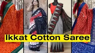 Ikkat cotton sarees - ikkat sarees with price - Ikkat cotton saree online shopping #cotton #ikkat