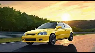 Assetto Corsa - Honda Civic Type R Spoon EK9 - N&uuml;rburgring Nordschleife - 8:15 - PC