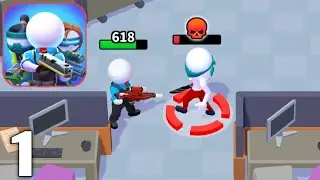 Squad Alpha - Action Shooting - Gameplay Walkthrough Part 1 All Levels (Android & iOS)