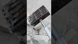 Making useful tool using scrap rebar