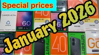 January 2026 prices update | New Year New increased Prices | infinix | Tecno |