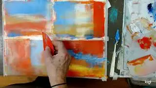 Cold Wax And Oil Fun!! with Gamblin