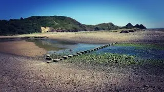 A Walk to Pennard and Down To Three Cliffs Bay