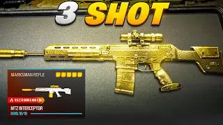 the *3 SHOT* MTZ INTERCEPTOR in WARZONE 3! 😯 (Best MTZ INTERCEPTOR Class Setup) - MW3