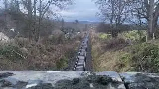 15:34 to Inverness passing Evanton train bridge