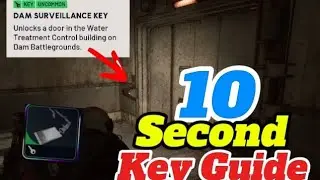 Dam surveillance key guide / 10 second guide