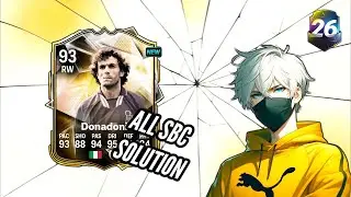 DONADONI 93 ALL SBC SOLUTION ! MADFUT 26 #madfut26 