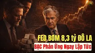 Chuyện Đang Xảy Ra: C&uacute; Bơm 8,3 Tỷ Đ&ocirc; La Của Fed Đang Đẩy Bạc Bay Thẳng | KHAI PH&Aacute; T&Agrave;I VẬN