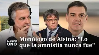 Monólogo de Alsina, sobre la amnistía: 