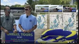 🌊 Jet Ski the Chain O'Lakes! | Guided Summer Tours with Unreel Tours 🛥️☀️