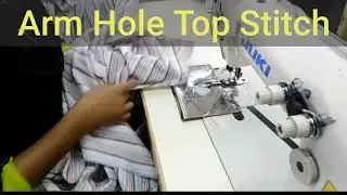 Arm hole top Stitch by Folder (Shirt)