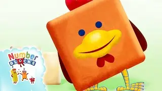 @NumberblocksFrançais  | Apprendre à compter | Quatre côtés pour un carré