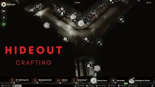Escape From Tarkov Hideout Crafting