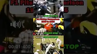 Сравнение пит-стопов Формулы-1 1950 и 2025 годов! 😲 #f1 #пит-стопы #гонки