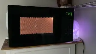 Alexa microwave demonstration.