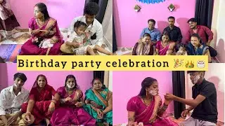 Birthday party celebration 🎉👑🎂 #viralvideo #trending #familyvlog #priyankasharma #minivlog