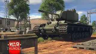 War Thunder KV-220 [12-0] Map Flanders Perfect game Slight bend