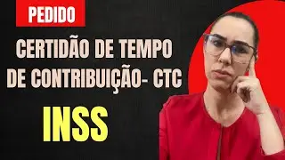 Emissão de CTC INSS