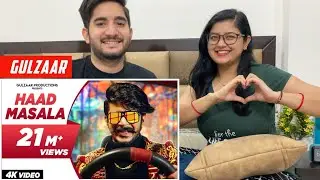 GULZAAR CHHANIWALA : HAAD MASALA | Couple Reaction | RashDeep Vlogs | New Haryanvi Song 2021