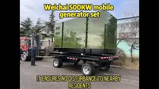 500KW silent diesel generator set#generator 