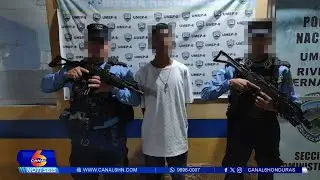 Capturan a 2 supuestos distribuidores de droga en la Rivera Hern&aacute;ndez de SPS