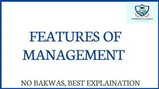 Features of Management | Characteristics of Management | Nature of Management in hindi