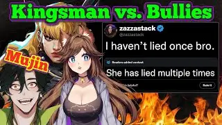 [The ENTIRE Story] How 1 Small Streamer Annihilated 3 Bullies Kingsman vs Cece, Zazza Mujin Reaction