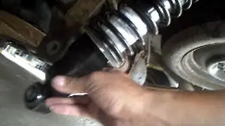 2002 Chevy Astro van rear shock replacement
