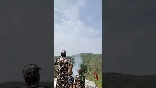 51mm,mortar bom firing#ssbsoldir,#sscgd, haryana ⛰️