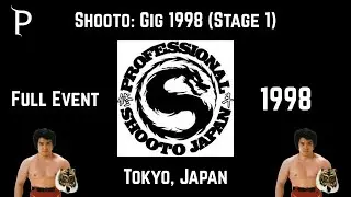 Shooto: Gig 98 &ndash; Stage 1 (1998) | Full Early MMA Event